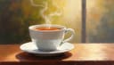 A cup of tea — Чашку чая