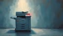 le photocopieur — photocopier