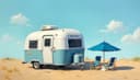 la roulotte [QC] / la caravane [FR] — trailer/camper