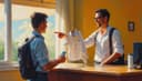 y a-t-il un service de blanchisserie — is there a laundry service