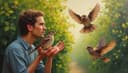 A bird in the hand is worth two in the bush — Besser ein Spatz in der Hand