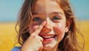 freckled — sommersprossig