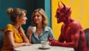 speak of the devil — wenn man vom Teufel spricht