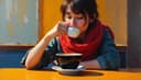 un café s'il vous plaît — a coffee please