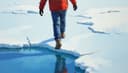on thin ice — на тонком льду