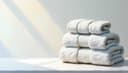 la serviette de bain — bath towel