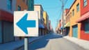 la calle de sentido único — one-way street