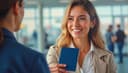 voici mon passeport — here is my passport
