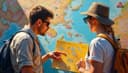 I don't speak the local language — Ich spreche die Landessprache nicht