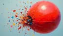 burst - burst - burst — platzen