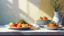 l'assiette — plate