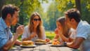 almorzar — to have lunch