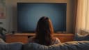 I'm watching TV — Ich schaue fern
