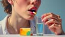 I'm on antibiotics right now — Ich nehme gerade Antibiotika