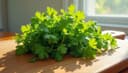 coriander - cilantro — Koriander [UK - US]