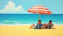 on holiday — в отпуске