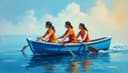 in the same boat — im selben Boot sitzen