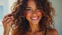 curly hair — lockiges Haar