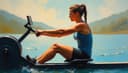 rowing machine — гребной тренажёр