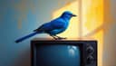 on the screen — на экране