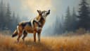 quien con lobos anda a aullar se enseña — if you run with wolves you learn to howl