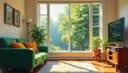 living room — Wohnzimmer