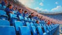grada — stands / bleachers