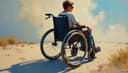 silla de ruedas — wheelchair