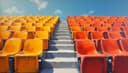 grada — stands / bleachers