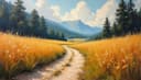sendero — trail / path