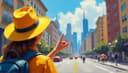comment trouvez-vous la ville — how do you find the city