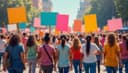 la manifestation — demonstration/protest