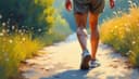 Me duele al caminar — I feel pain when I walk