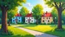 neighborhood — район; окрестности