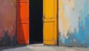 cuando una puerta se cierra otra se abre — when one door closes another opens