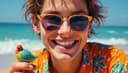 I'm here on vacation — Ich bin im Urlaub hier