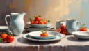 vajilla — dinnerware / dishes