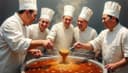 Too many cooks spoil the broth — Viele Köche verderben den Brei