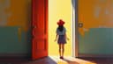 Should I come back? — Soll ich wiederkommen?