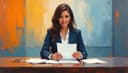 le traitement de l'information — news coverage/treatment