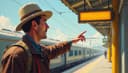 Which platform? — Welches Gleis?