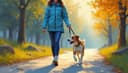 I'm going for a walk — Я иду гулять