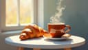 la pause café — coffee break