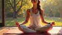 la meditación — meditation