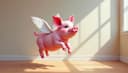 when pigs fly — когда рак на горе свистнет