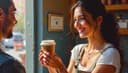 un café por favor — a coffee please