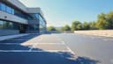 le parking — parking lot
