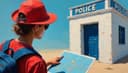 Où est le commissariat? — Where is the police station?
