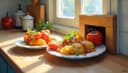 le passe-plat — pass/service hatch