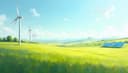 l'énergie verte — green energy